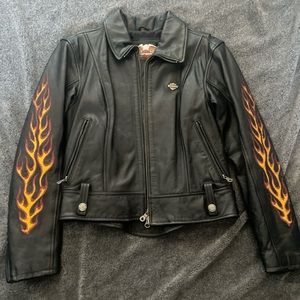 harley davidson genuine leather jacket